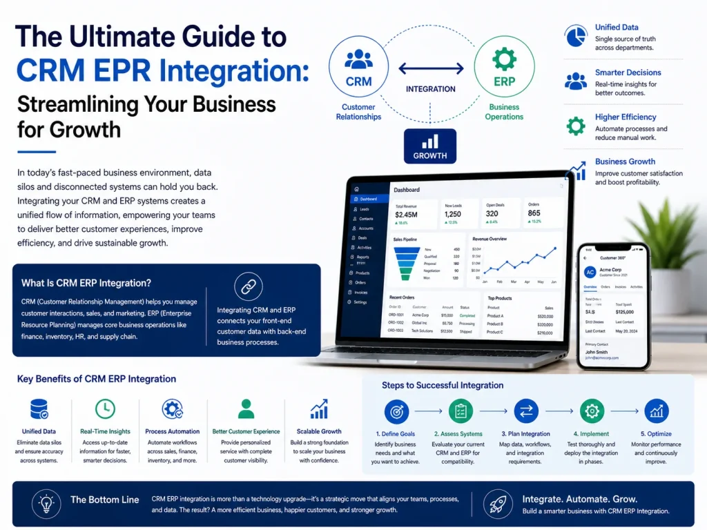The Ultimate Guide to CRM EPR Integration: Streamlining Your Business for Growth
