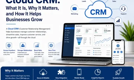 Cloud CRM: What It Is, Why It Matters, and How It Helps Businesses Grow
